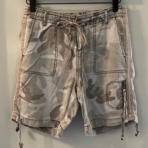 Marrakech Camo Print Shorts - Size 24